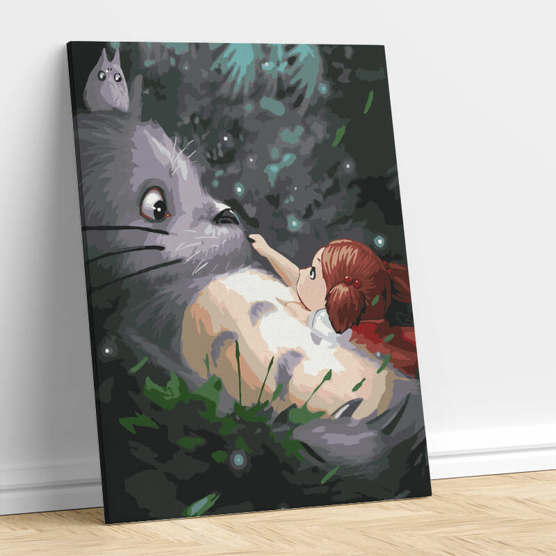 Ratte und Mädchen
