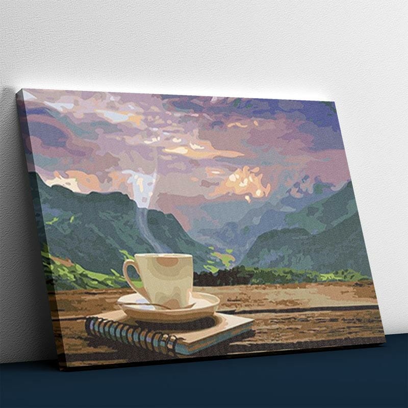 Kaffee in den Bergen