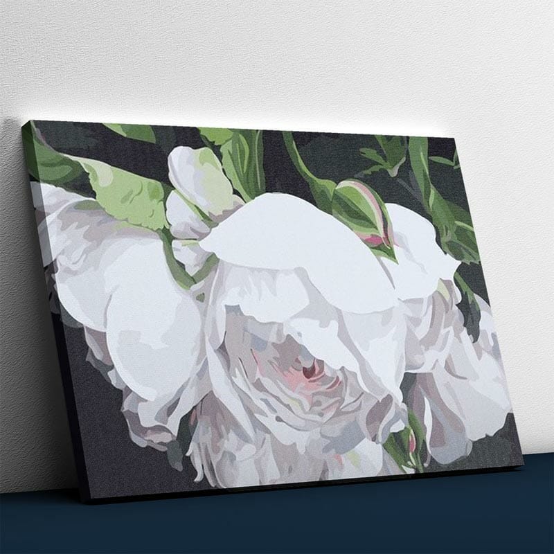 Schöne weiße Blume