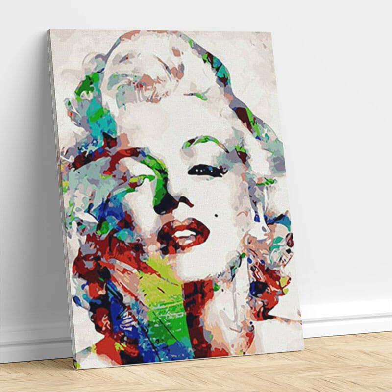 Bunte Marilyn Monroe
