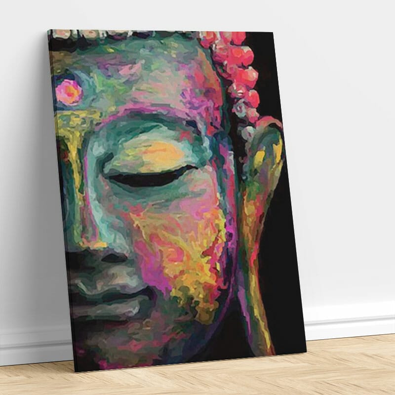 Abstrakter Buddha