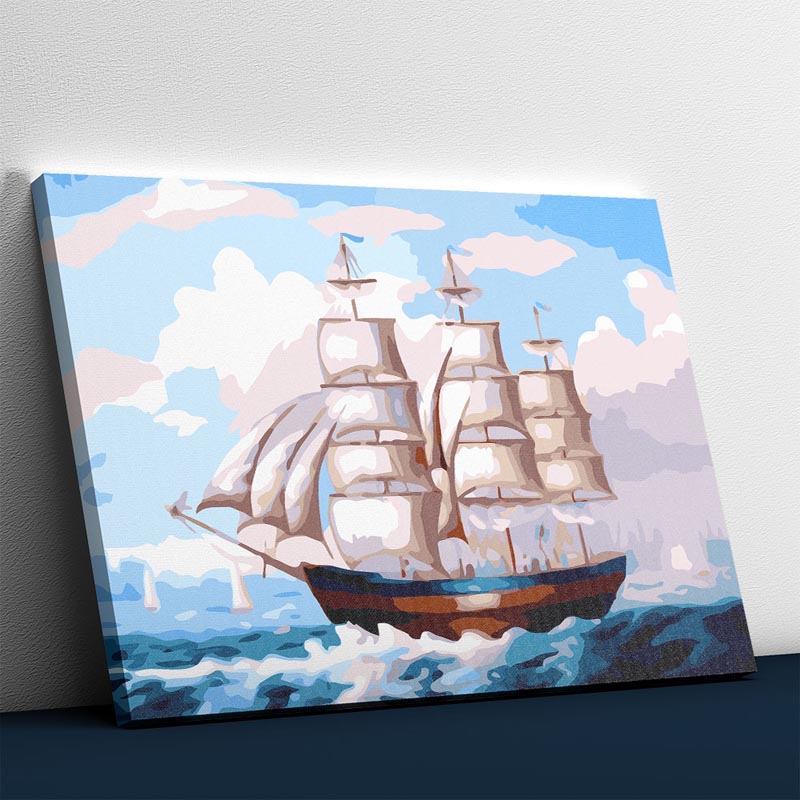 Schiff im Meer