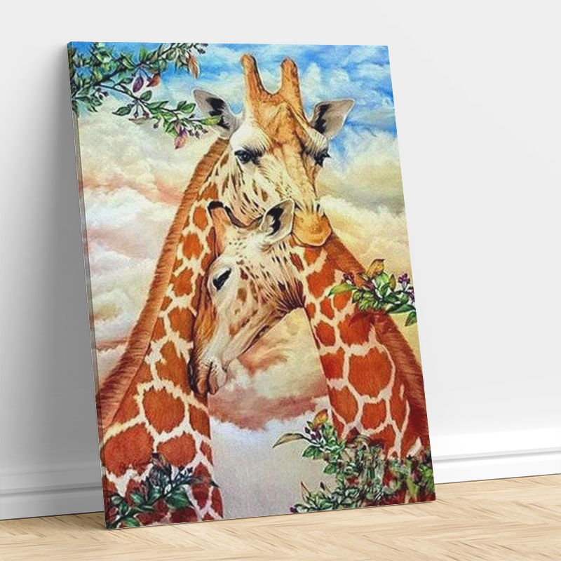 Giraffe Liebe