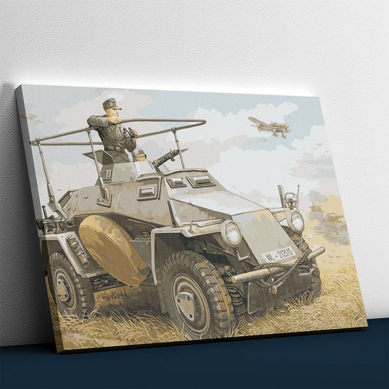 Vintage Armee Panzer