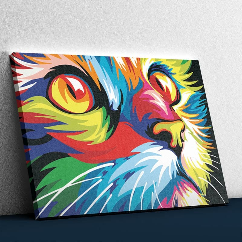 Die bunte Katze