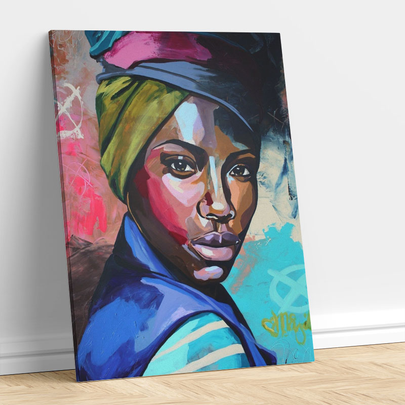 Afrikanische Frau