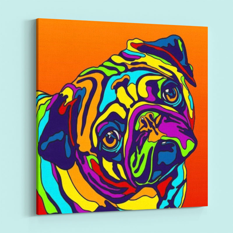 Der bunte Mops
