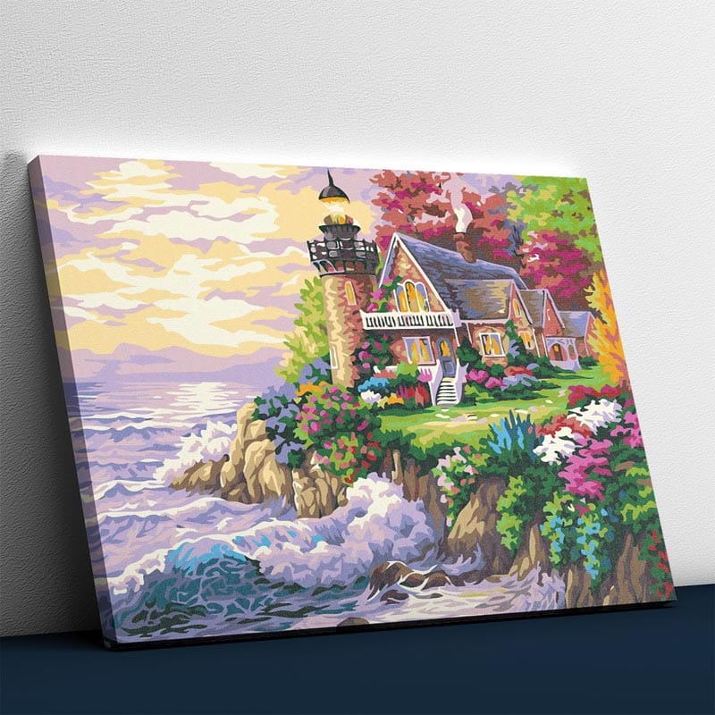 Schönes Haus am Meer