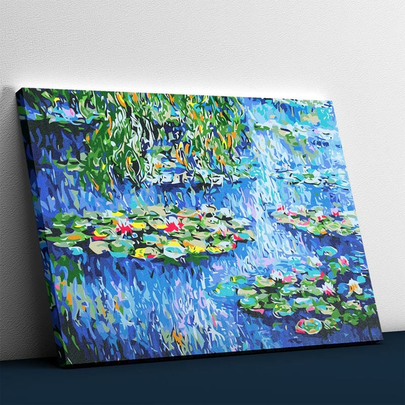 Erstaunliche Blumen im Wasser