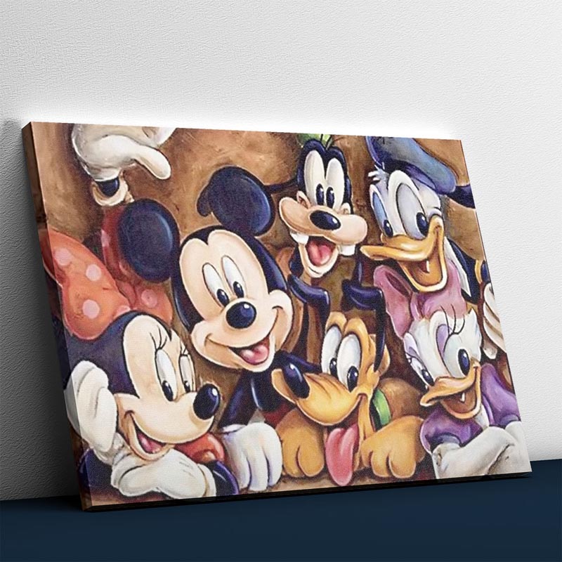 Micky Maus und Ente