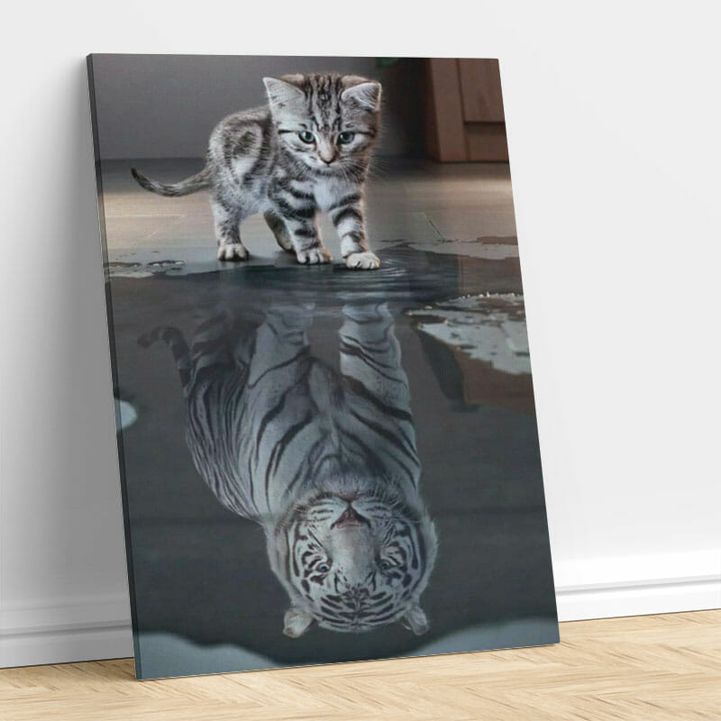 Power of mind - Tiger and Cat
