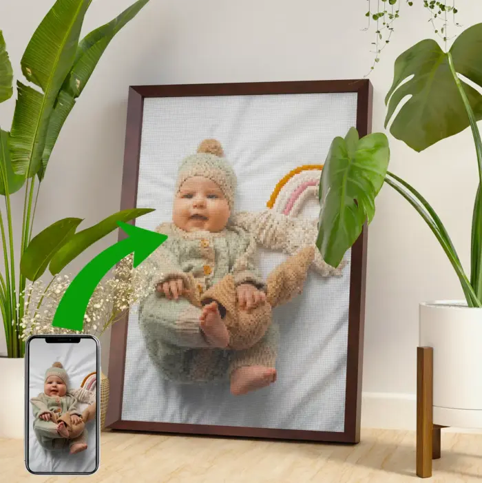 Diamond Painting Eigenes foto bild Personalized