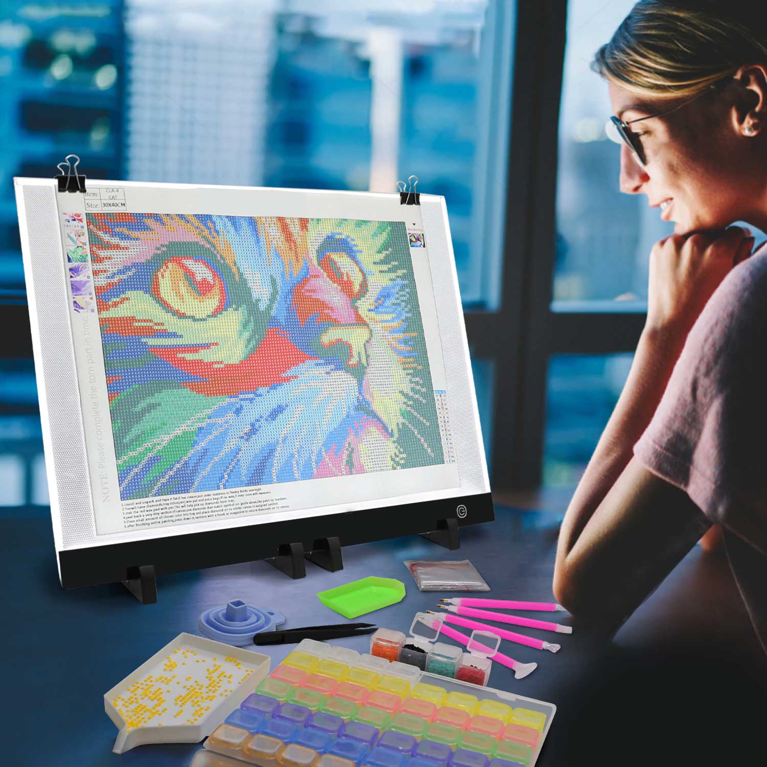 Diamond Painting Lichtpad - A4/A3/A5