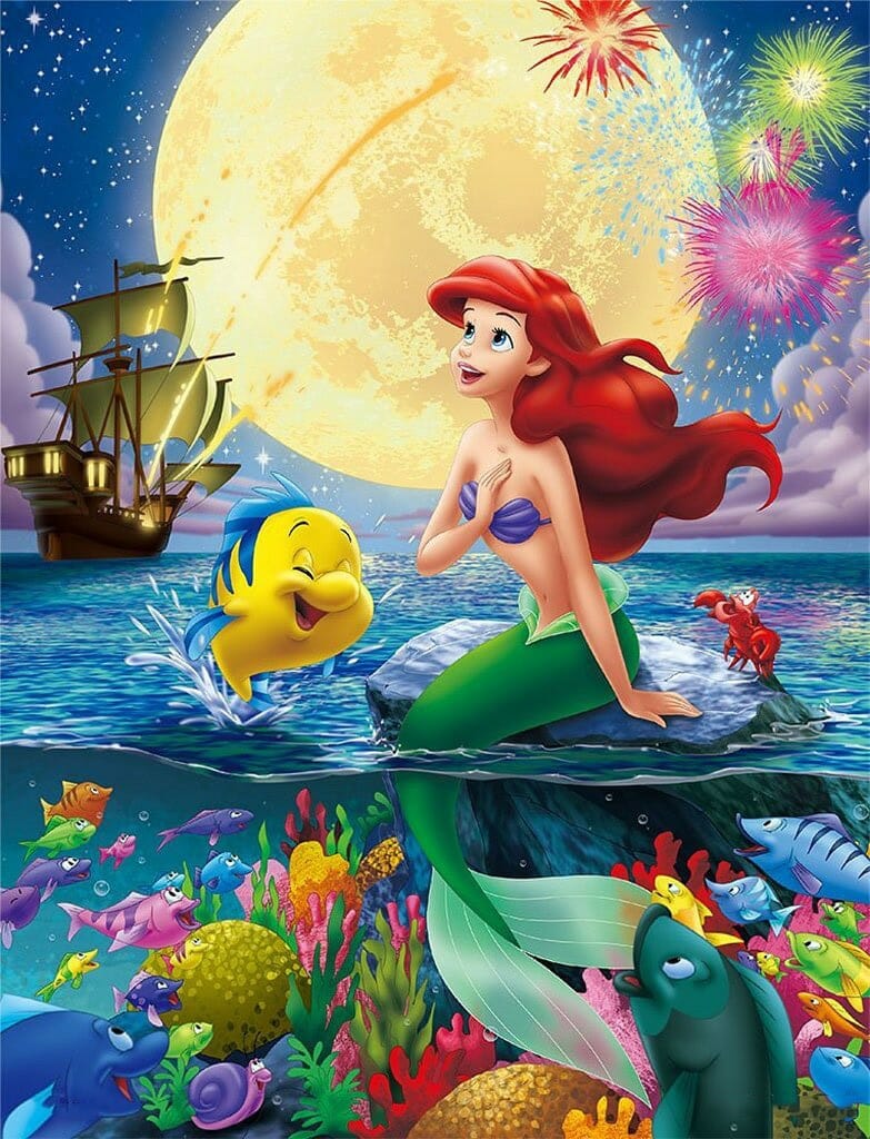 Schöne Ariel und ihre Freunde