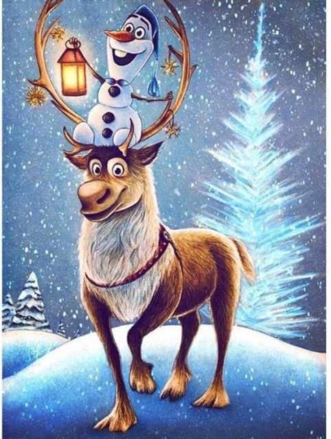 Der Schneemann und sein Freund