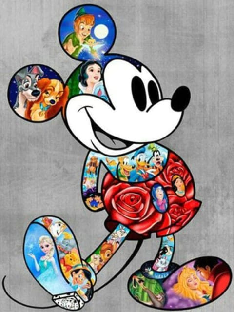 Das Micky Maus Mosaik