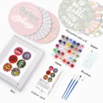 Cool Quotations Placemats (6 Pieces) - Paint by numbers