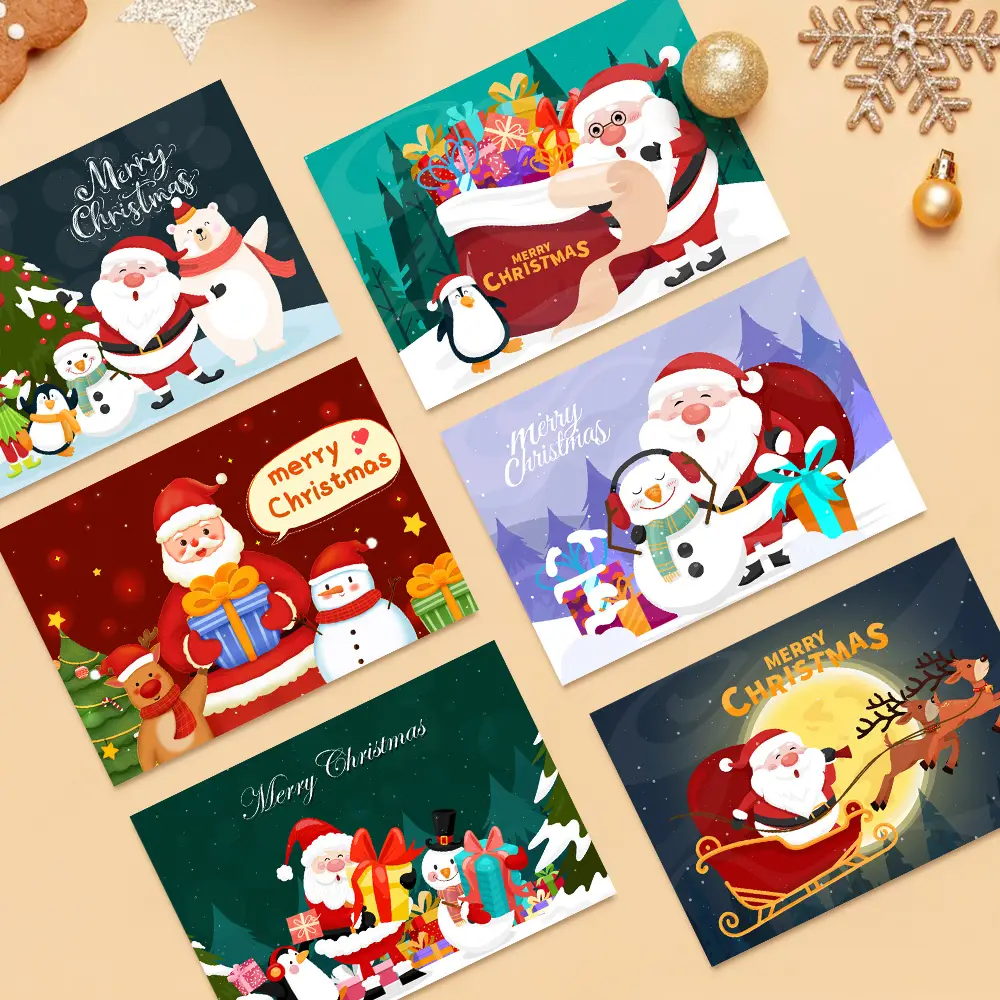 Christmas Cards - Paint by Numbers