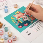 Paint by Numbers Calender 2025 CLP001 (23)