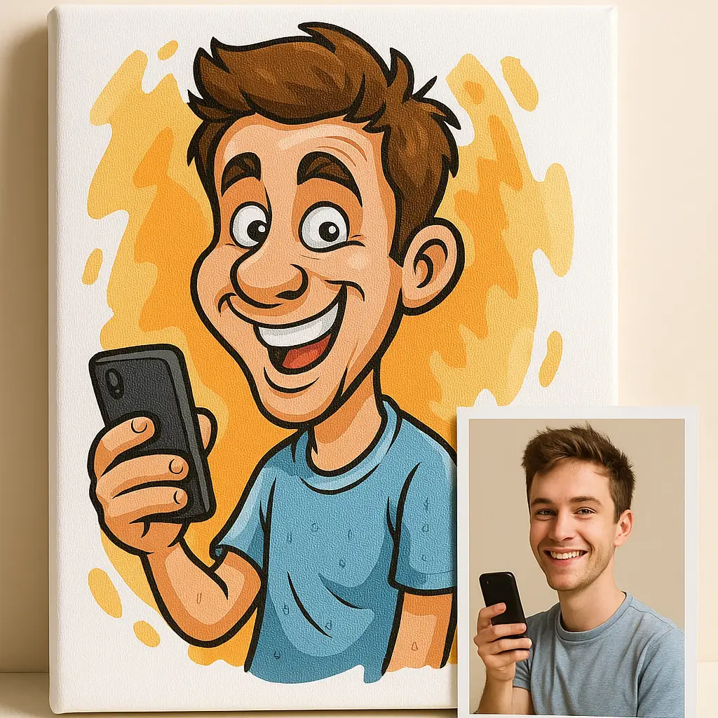 Eigene Karikatur