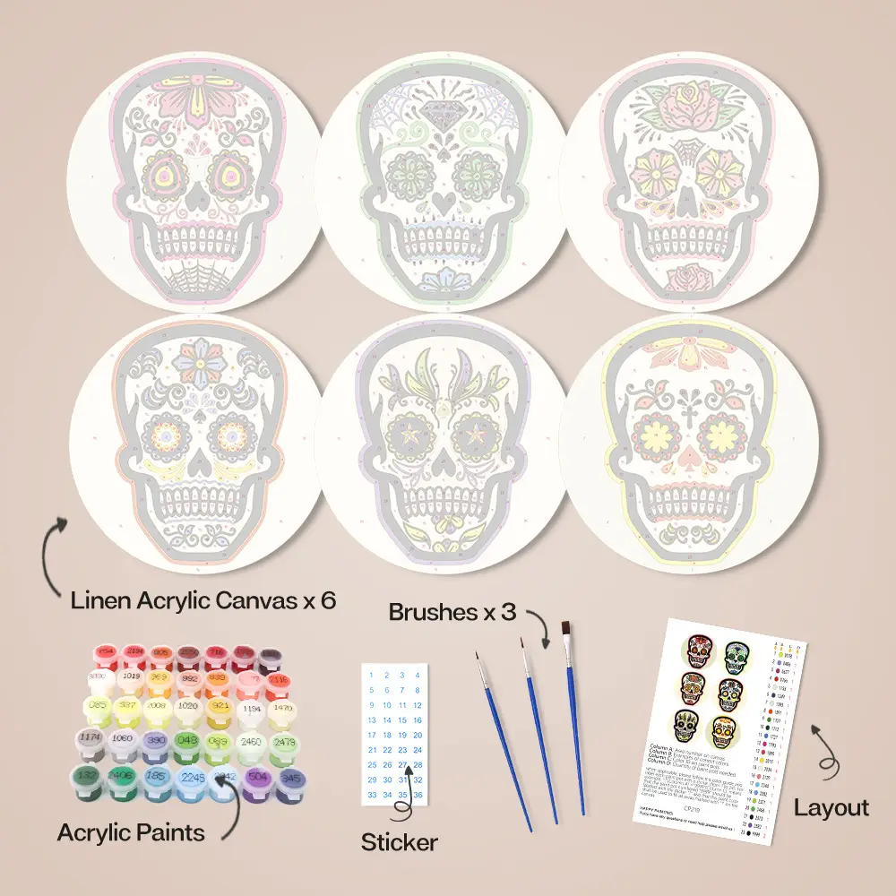 The Skull Placemats