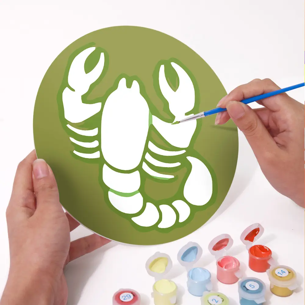 Zodiac Signs Placements - Paint by numbers