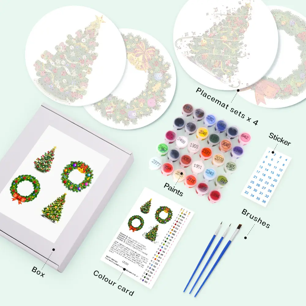 Christmas tree Placemats