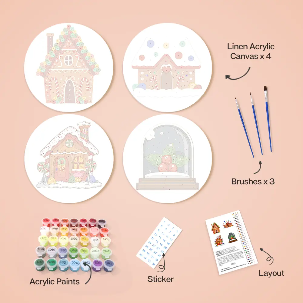 Christmas House Placemats